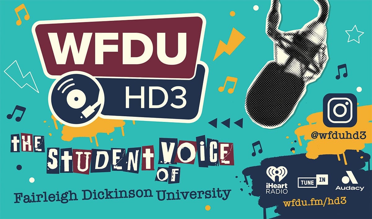 WFDU-HD3 Spring Schedule 2025