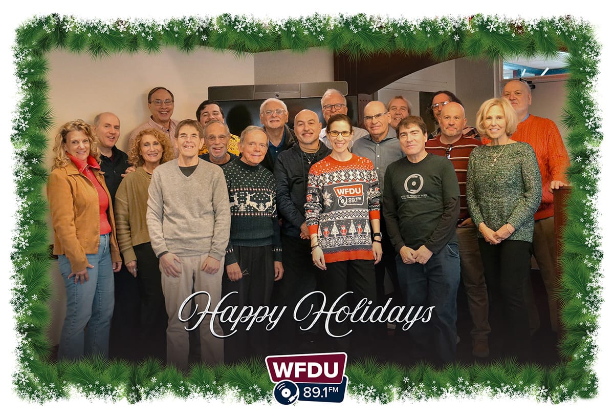 Happy Holidays from your friends at WFDU