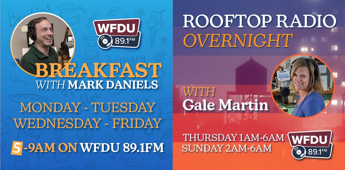 Mornings on WFDU just got even better!