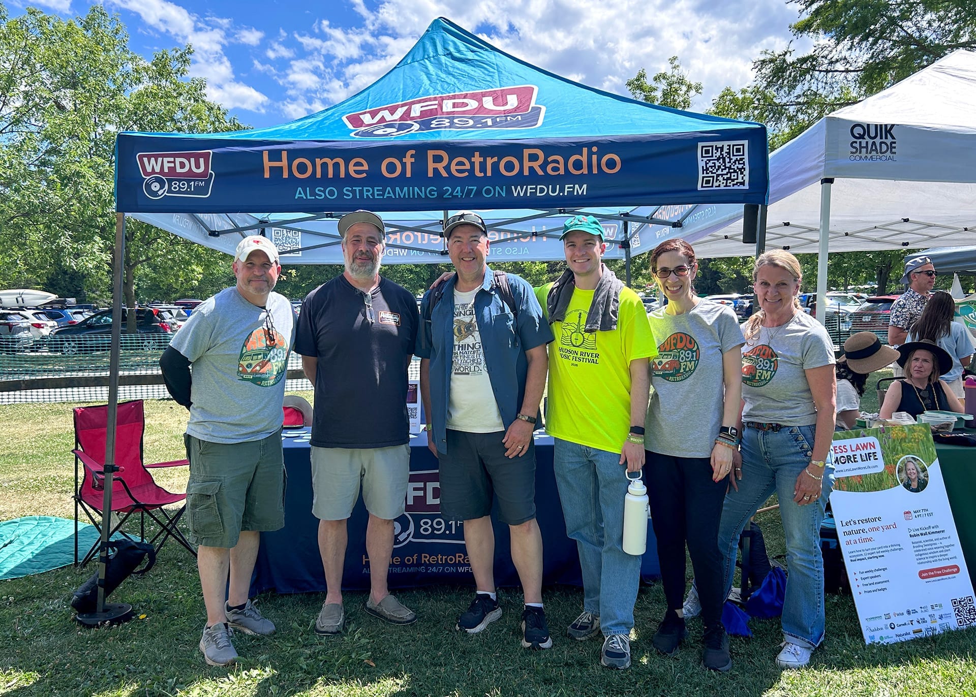 Listeners Everywhere! WFDU at the 2026 Hudson River Music Festival