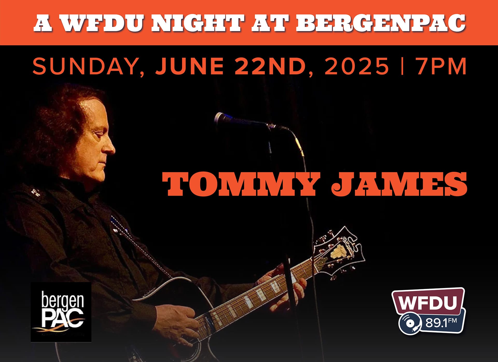 WFDU Night with Tommy James