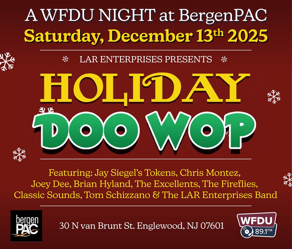 WFDU NIGHT FOR DOO WOP FANS! 🎶
