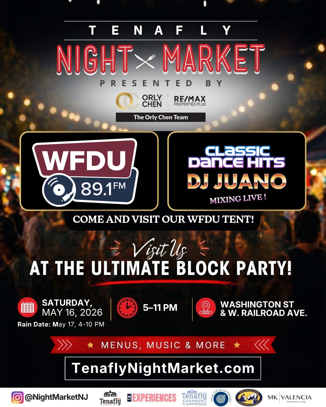 Dancing in the Streets of Tenafly with WFDU!