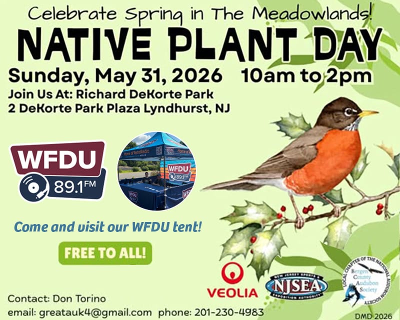 🌿 WFDU Heads to Native Plant Day 2026! 🎶