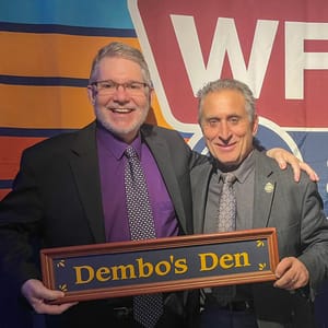 FDU Provost Ben Rifkin visits WFDU as a guest on "Dembo's Den"