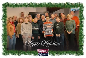 Happy Holidays from your friends at WFDU