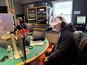 Joe Benigno of WFAN "The Fan" stops by WFDU!