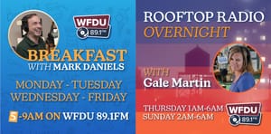 Mornings on WFDU just got even better!