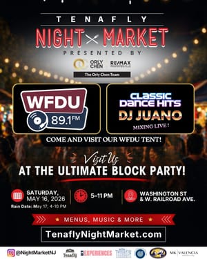 Dancing in the Streets of Tenafly with WFDU!